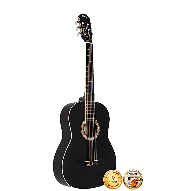 Violão Nylon Estudante Tagima Memphis AD-39 Preto Fosco