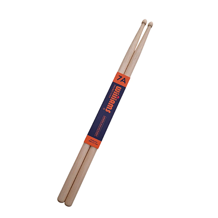 Baqueta De Bateria Williams American Hickory 7A Jazz 3 Pares