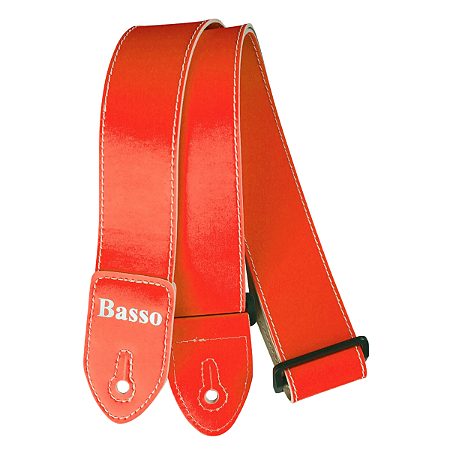 Correia Basso SF180 Laranja Neon Para Guitarra Violão Baixo