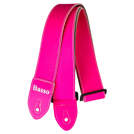Correia Basso SF182 Rosa Neon Para Guitarra Violão E Baixo