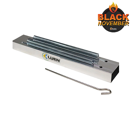 Reco-reco Luen Pop 2 Molas Em Alumínio Com Baqueta