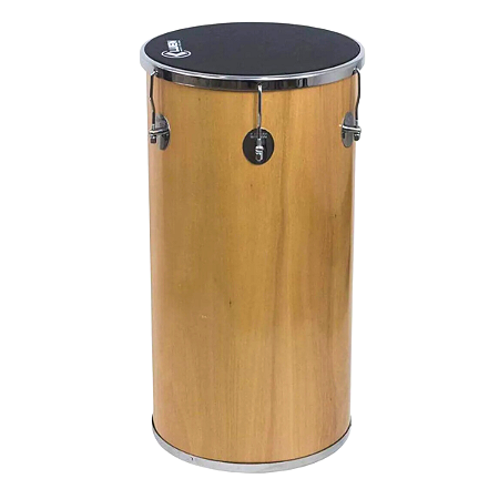 Tantan 70x14" Luen Em Madeira 6 Afin. Com Pele Korino Preta