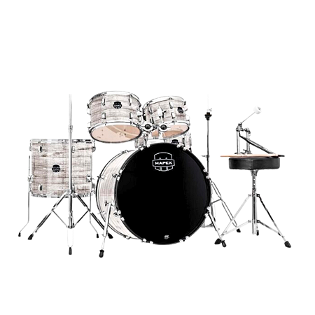 Bateria Acústica Mapex Profissional Comet CM5044T White