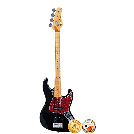 Baixo 4 Cordas Tagima Jazz Bass TW-73 Preto Escala Clara