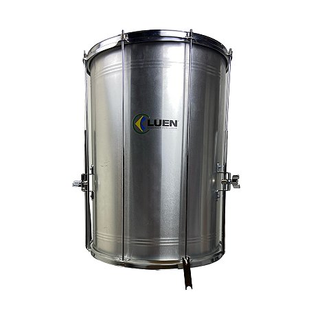 Surdo Luen Profissional 18"x60 Em Alumínio Com Pele Napa