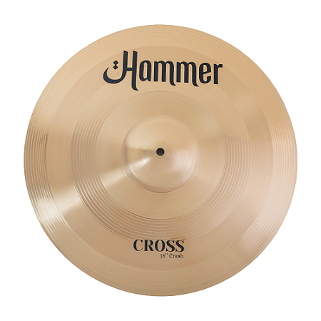 Prato De Bateria Liverpool Hammer Cross Crash 18" B20 Híbrido