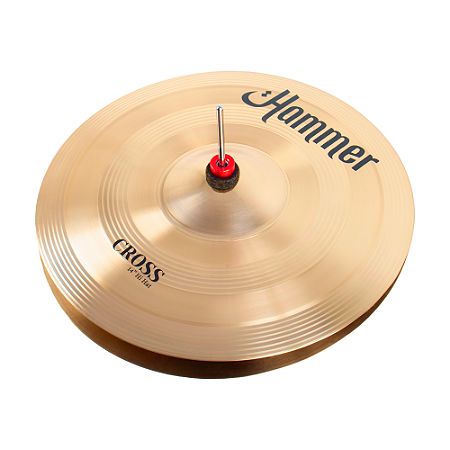 Prato De Bateria Liverpool Hammer Cross Hi-hat 14" B20 Híbrido