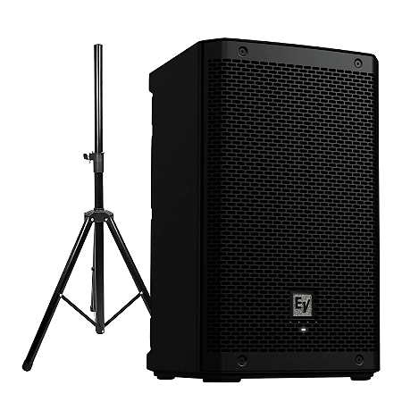 Caixa Ativa Bluetooth Electro-Voice ZLX-12P 1000W + Suporte