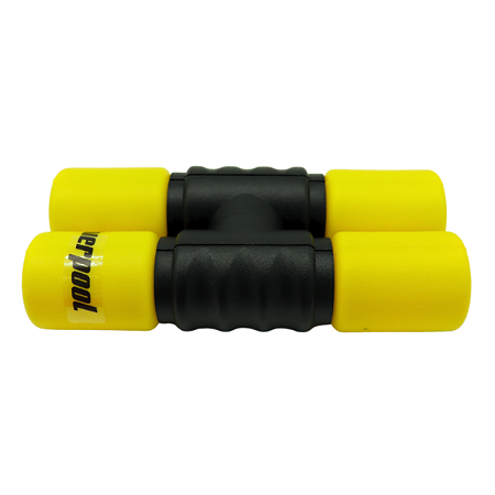 Ganzá Chocalho Shaker Timbre Médio Amarelo Liverpool