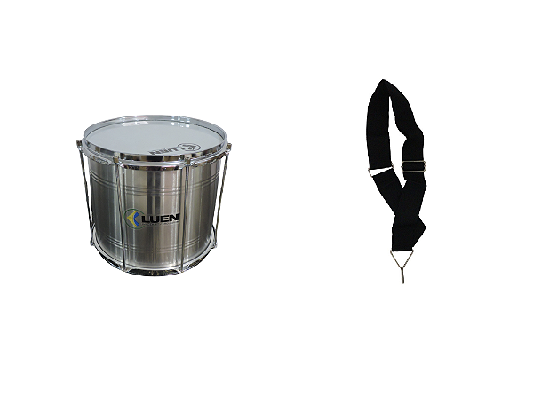 Kit Repinique De Alumínio Luen 30x12'' 8 Afin. Cromado Correia