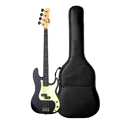 Kit Baixo Tagima Precision Memphis MB-40 Preto Fosco + Capa