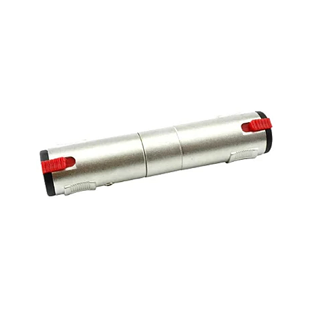 Emenda J10 Estéreo/Mono De Metal Com Trava MXT