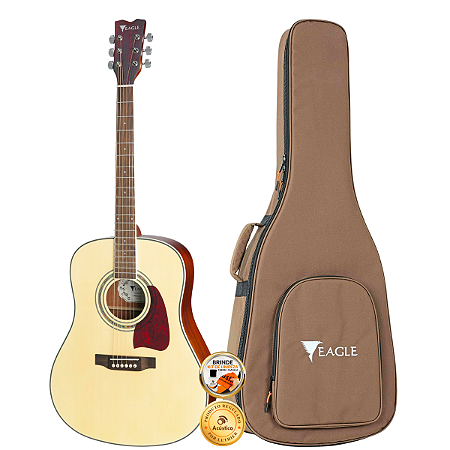 Violão Profissional Ativo Eagle CH888 Fosco Folk Aço Com Bag