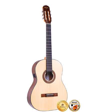 Violão Ativo Fishman Clasica II Rozini Studio Rx210 Brilhante