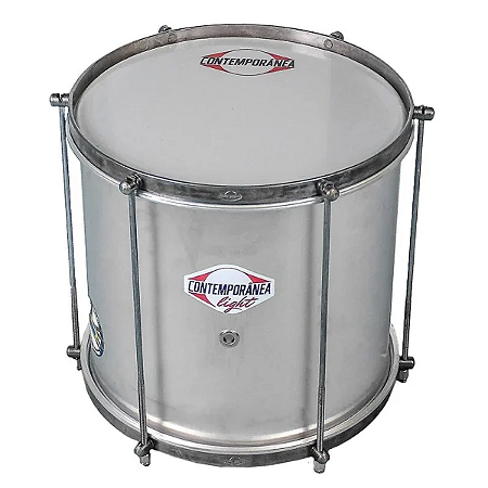 Repinique Contemporânea Light 12"x30 Em Alumínio Pele Nylon