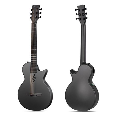 Violão Seizi Nova GO Aço Black com Bag