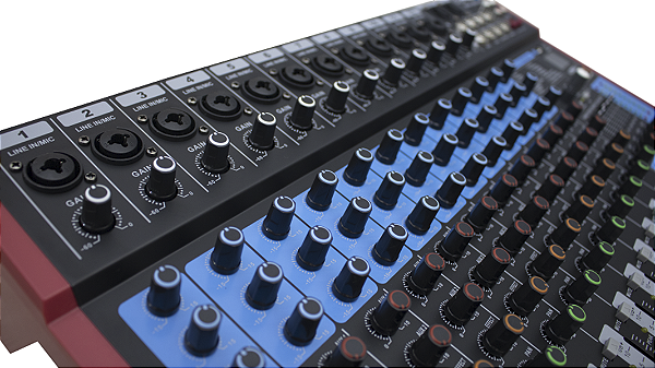 Mesa de Som Digital Soundvoice MS-122 Plus