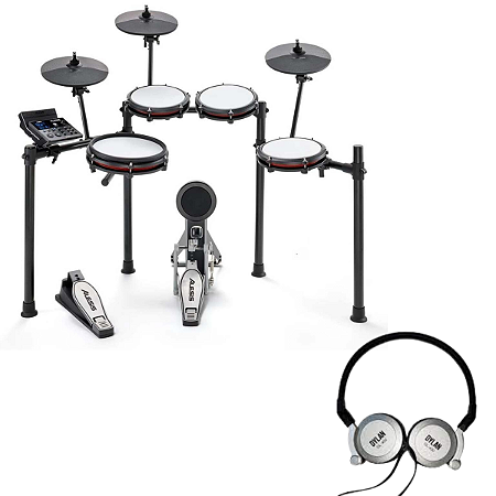 Kit Bateria Eletrônica Alesis e Fone