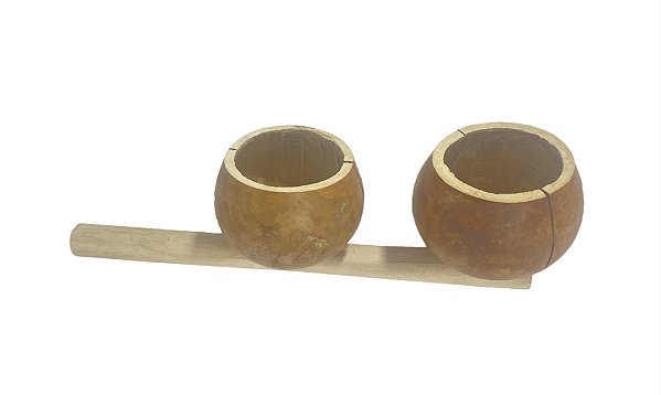 Agogô Artesanal de Fruto Cabaça