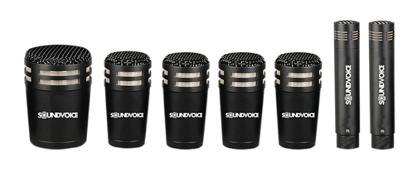 Kit Microfones Soundvoice Para Bateria skd-07
