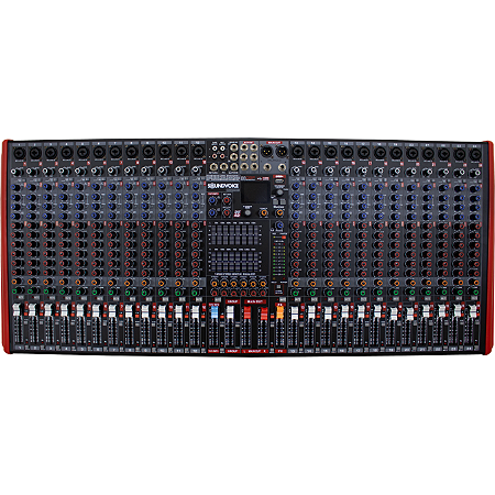 Mesa de Som Soundvoice Platina MS-24 Canais 7 Auxiliares