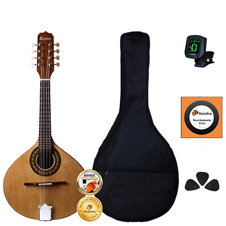 Kit Bandolim Rozini Acústico Estudante RB21 Completo