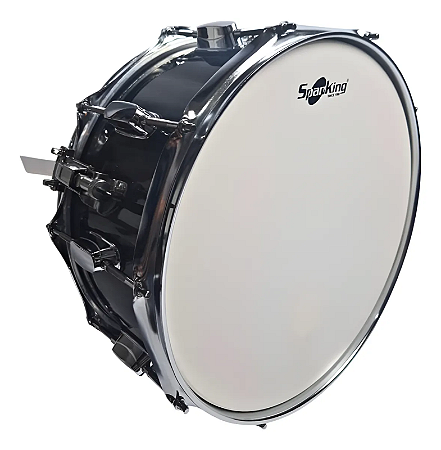 Caixa Bateria Profissional Spanking 12 x 6.5 Preta