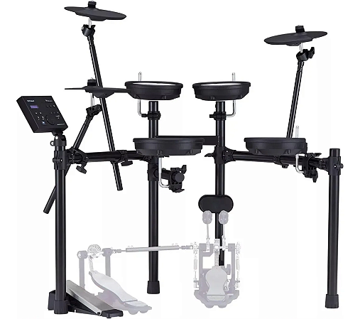 Bateria Eletrônica Roland Td-07 Dmk V-drums Digital Preta
