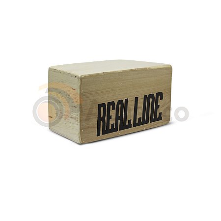 Bongo De Praia Real Line Retangular Madeira Natural BPR-N