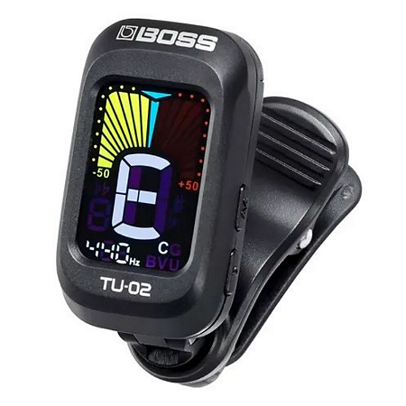 Afinador Clip Cromático Boss Tu-02 - Baixo Guitarra Violão