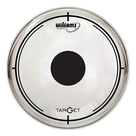 Pele Williams Target Transparente Dot Filme Duplo M 0,188- 08