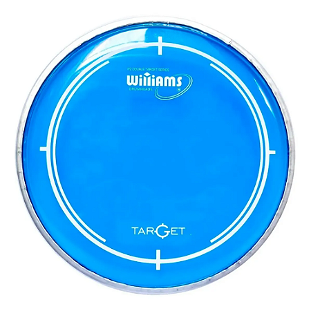Pele Bateria Williams WU2 Filme Duplo Hidráulica Azul  10"