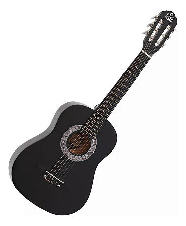 Violão Infantil Acústico Myth MT34N Nylon 1/2 Tam 34 Black