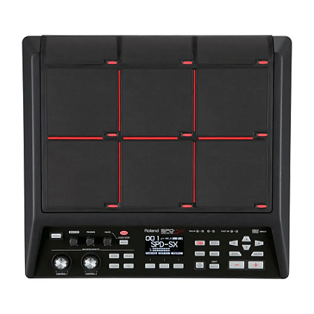 Módulo de Percussão Digital Roland Com Sampler SPDSX