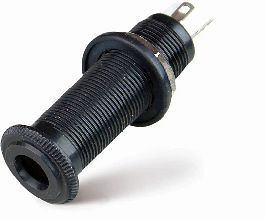 Jack Blindado Preto Para Guitarra E Contrabaixo Stereo T3bk