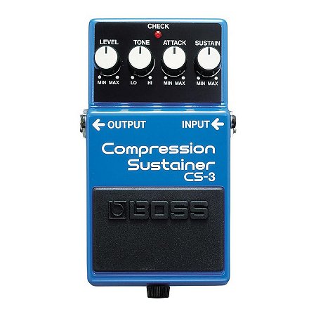 Pedal Efeito Compressor Sustainer Boss CS-3