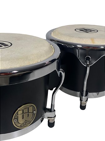 Bongô 8" & 9" Williams Percussion Santa Clave Com Afinador