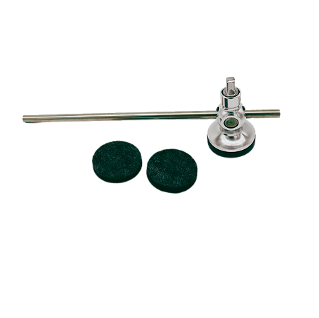 Batedor Pirulito Liverpool Regulável Em Alumínio Prata