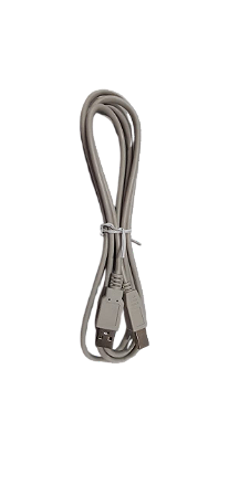 Cabo MXT USB A + USB B 2.0 Cinza 1,5M