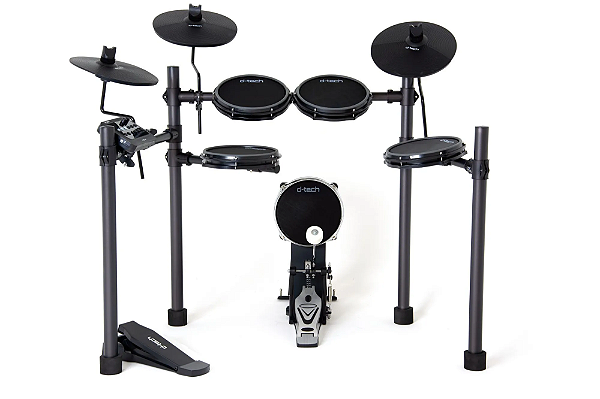 Bateria Eletrônica D-tech Nexus Caixa E Tons Mesh Dual Zone