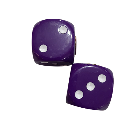 Par de Presilhas Para Prato De Bateria Dado Roxo Liverpool