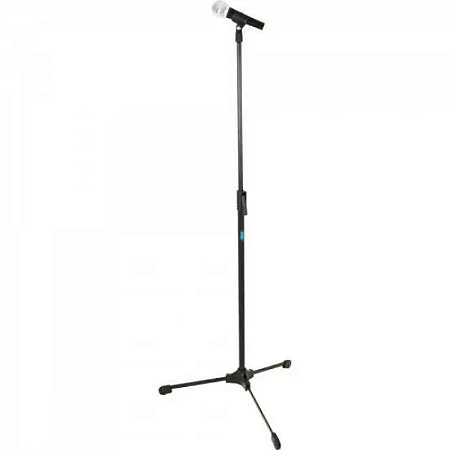 Pedestal Reto Para Microfone ASK TPR Preto