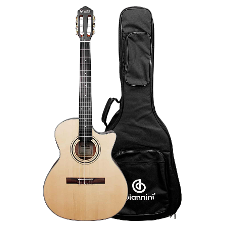 Violão Náilon Eletroacústico Giannini Performance Deluxe