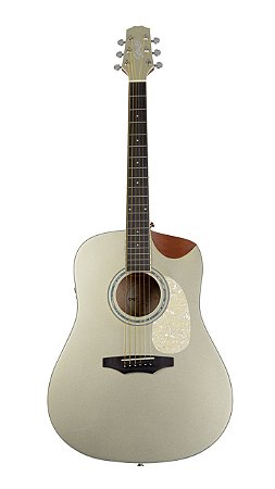 Violão Seizi Originals Mirai Akira Half Cutaway Titanium