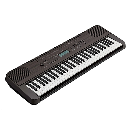 Teclado Arranjador Yamaha PSR-E360DW 61 Teclas Dark Walnut