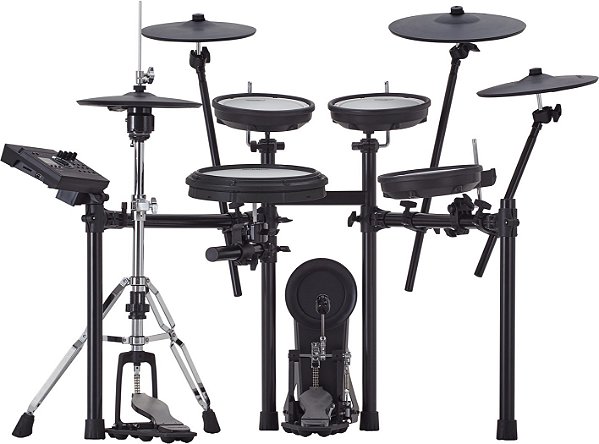 Bateria Eletrônica Digital Roland TD-17KVX2 Preto Com Rack