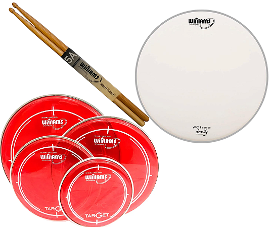 Kit Peles Williams Target Red 10, 12, 14, 16 + WC1 14 Pol
