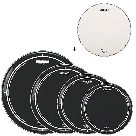 Kit Peles Williams Target Black 10, 12, 14, 16 e 22 + WC1 14