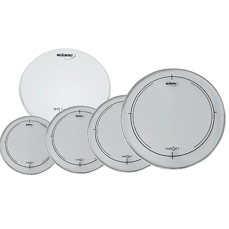 Kit Peles Williams Target Clear 10, 12, 14, 16 e 20 + WC1 14
