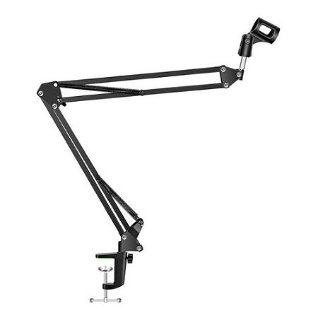 Suporte de Mesa C/ Braço Articulado Para Microfone Liverpool